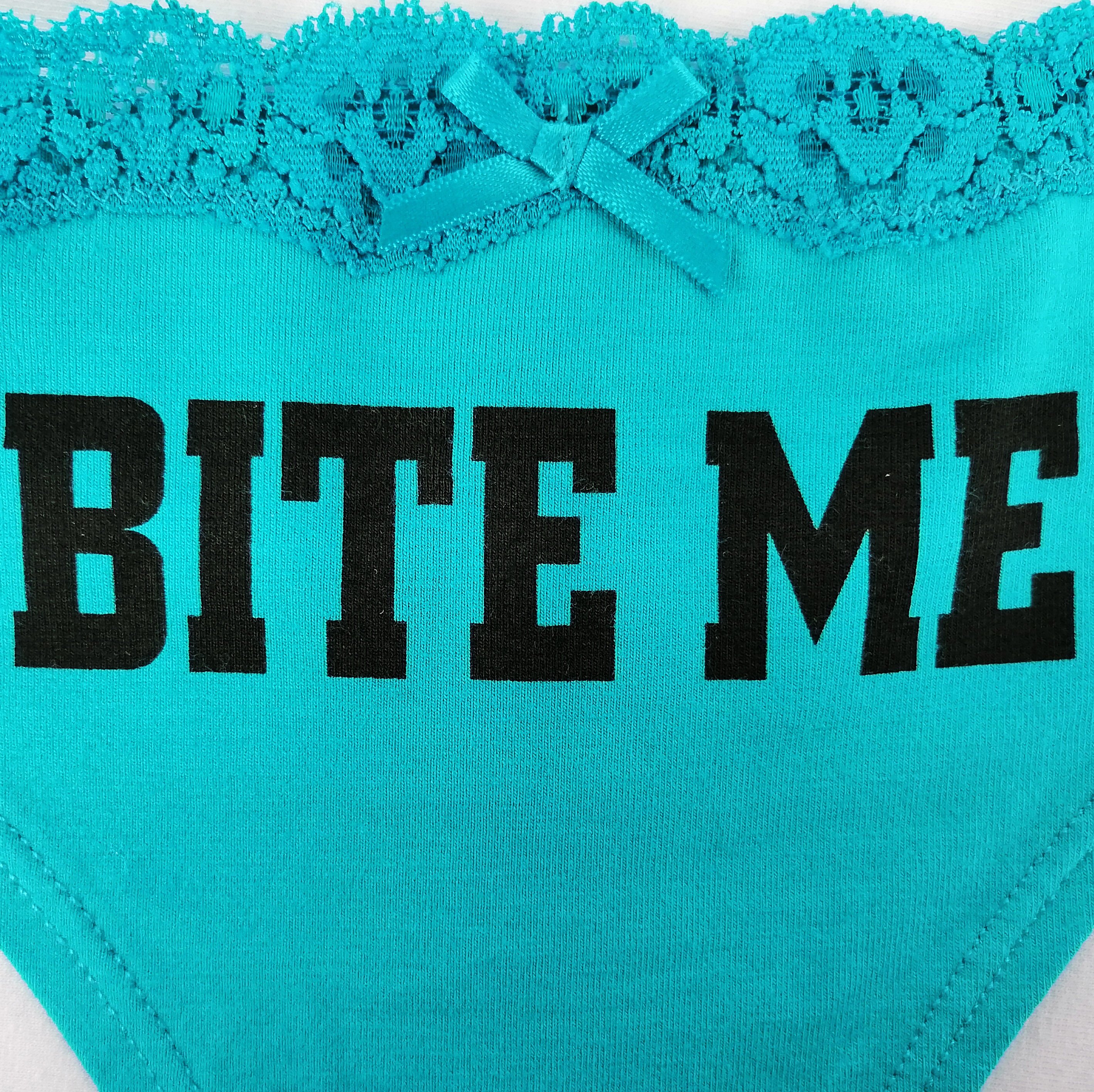 lace waistband customize print soft cotton spandex ladies thong gstring