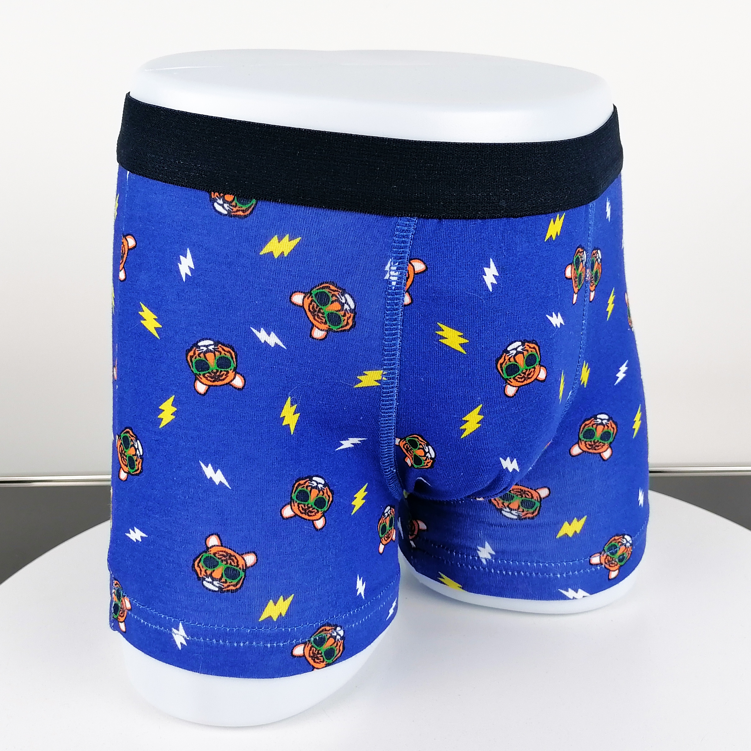 all over print OEM ODM customize logo boys boxer underwear
