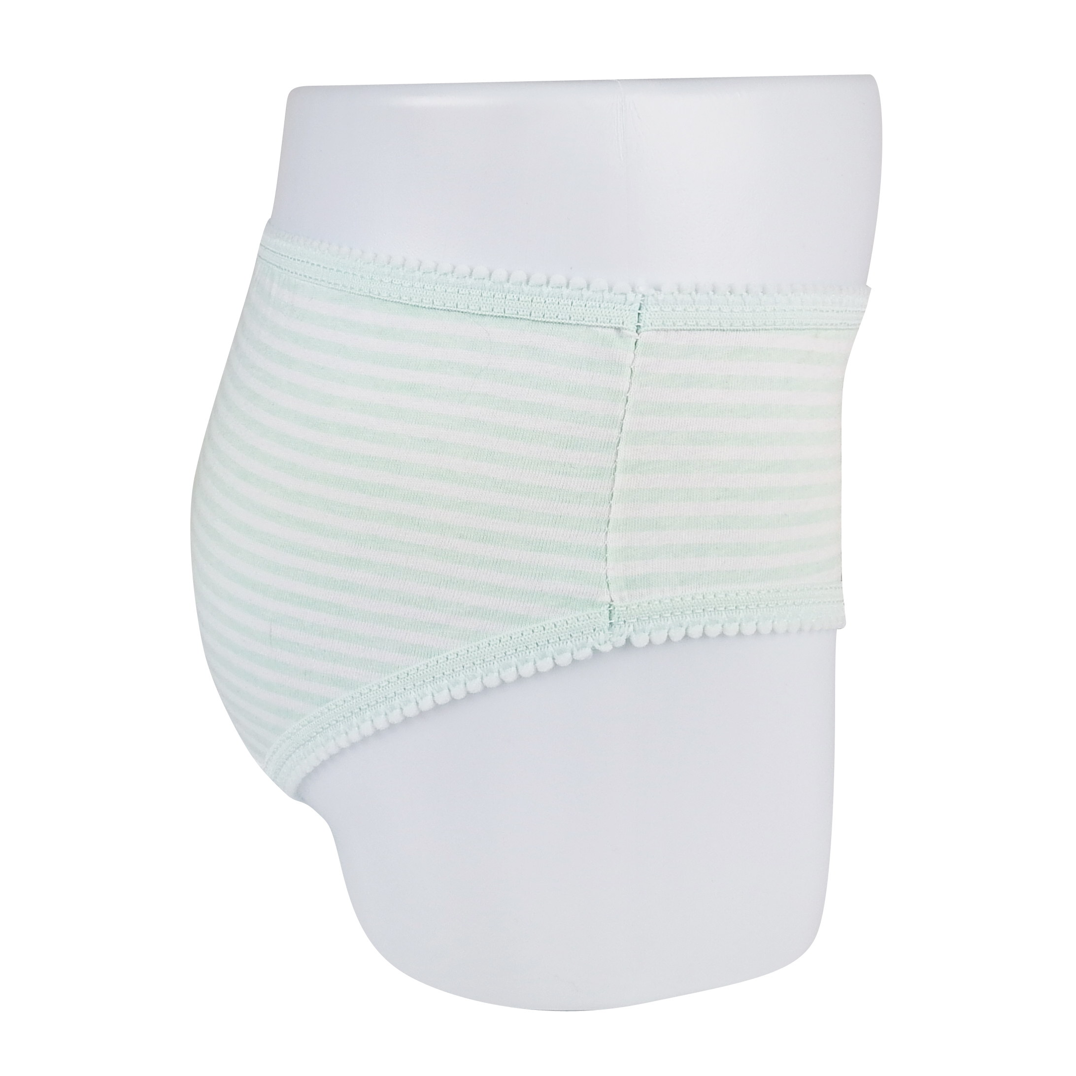 G2001 100%cotton strip print cute girls underwear baby briefs panty OEM ODM