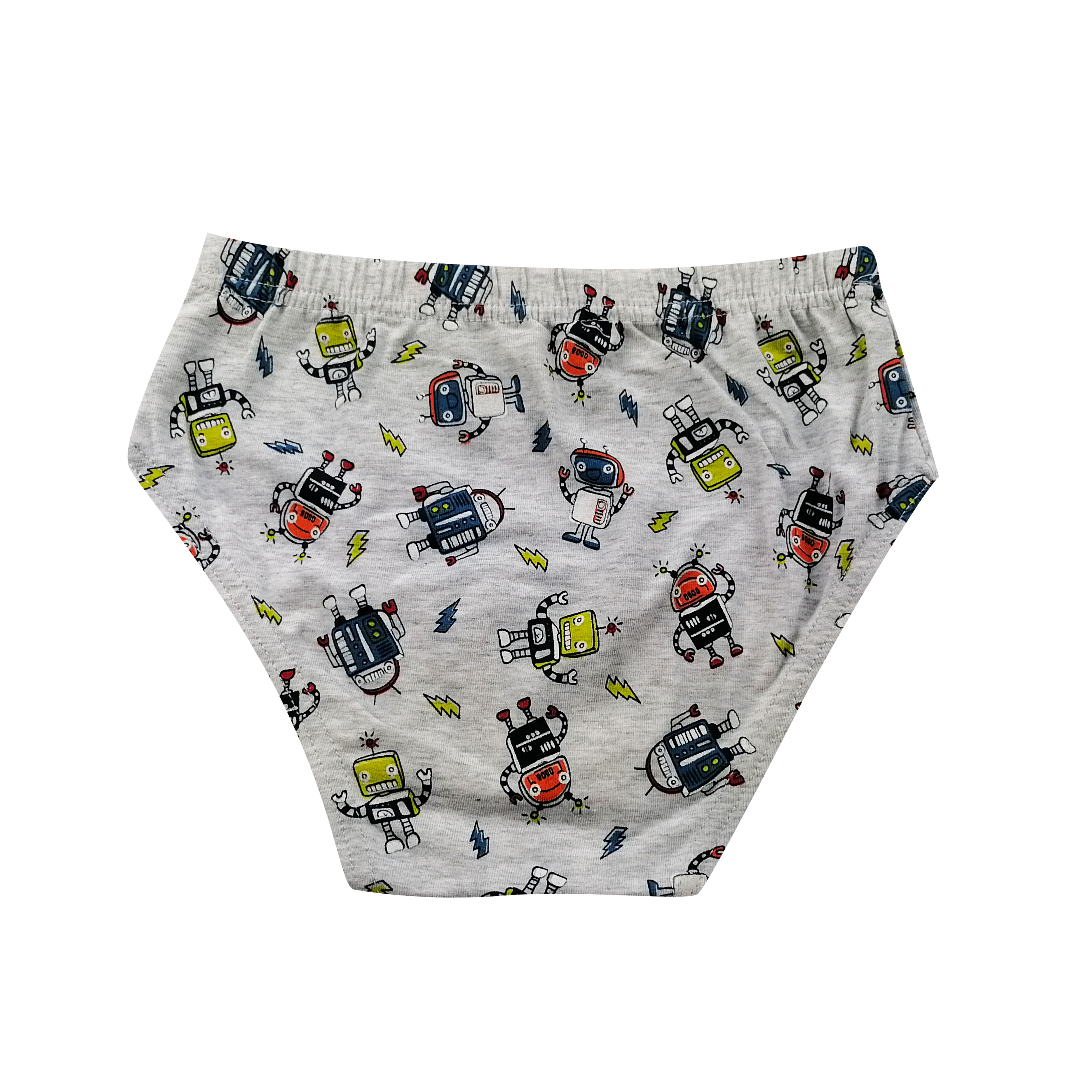OEM ODM cusotmize all over print cartoon robert printing breathable cotton elastane boys boxers briefs