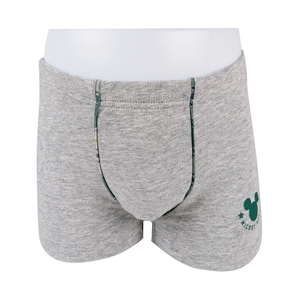 OEM ODM customize small cute print breathable cotton spandex kids underwear boys boxers