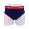 sports girls underwear jacquard logo soft cotton spandex teen kids briefs