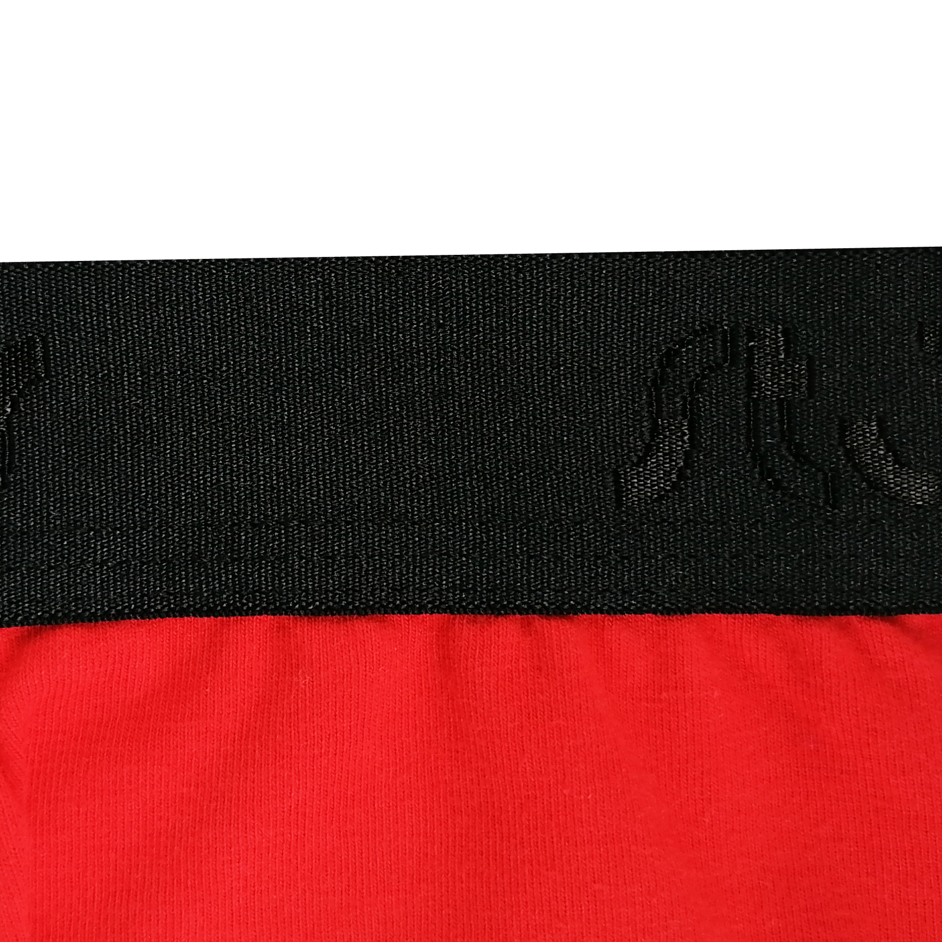 palin color customize jacquard logo waistband elastic boys boxers