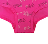 all over print print logo breathable cotton elastane women boyshorts underwear