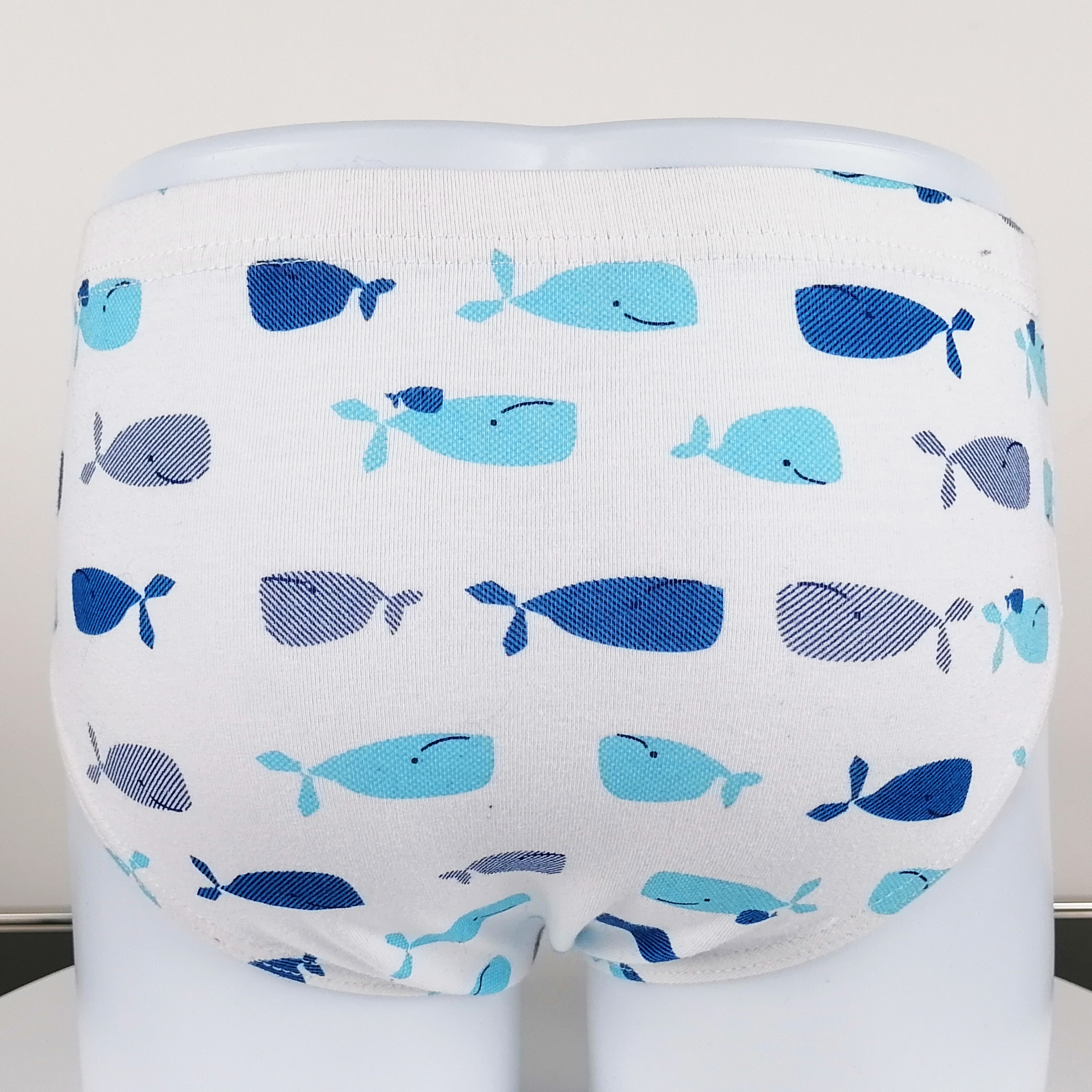 customize all over print cartoon print cotton spandex 10 years teen boys briefs