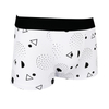 all over print short length comfort cotton spandex men boxers 
