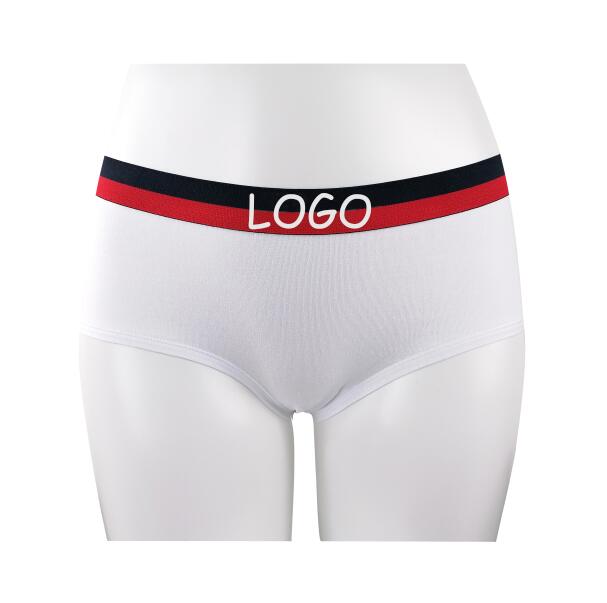 sports women panties breathable cotton midrise customize logo lady underwear