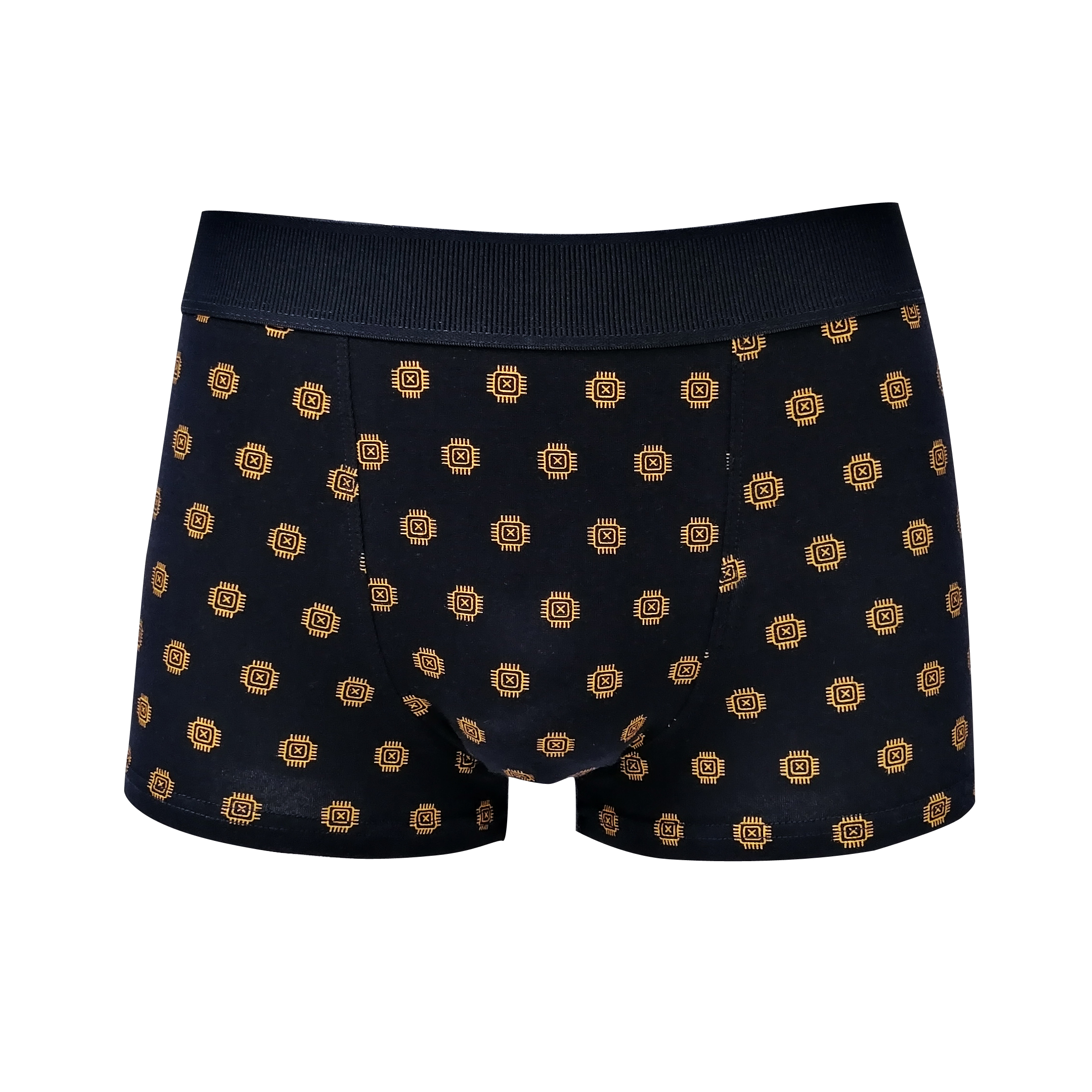 CK 2007 OEM 2 PACK cotton spandex men boxers wide waistband elastic short length