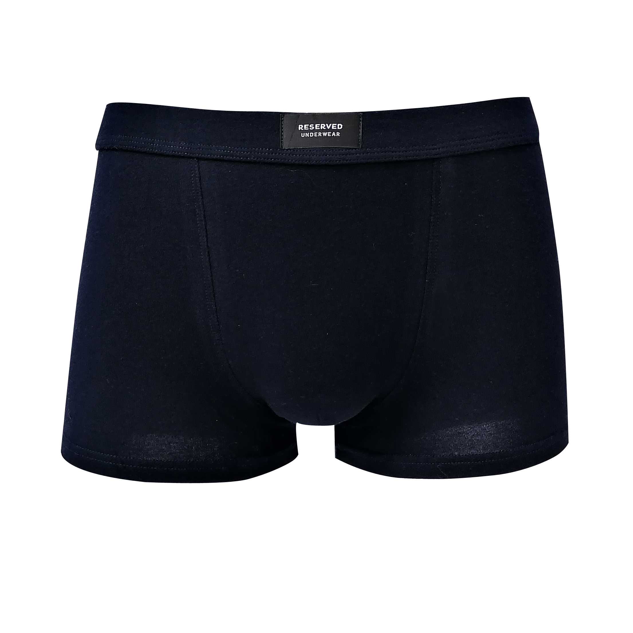 CK2009 inner elastic woven label melange color cotton elastic men boxers shorts trunk