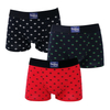 CK 2005 customize Christmas style all over print men boxers briefs cotton fabric