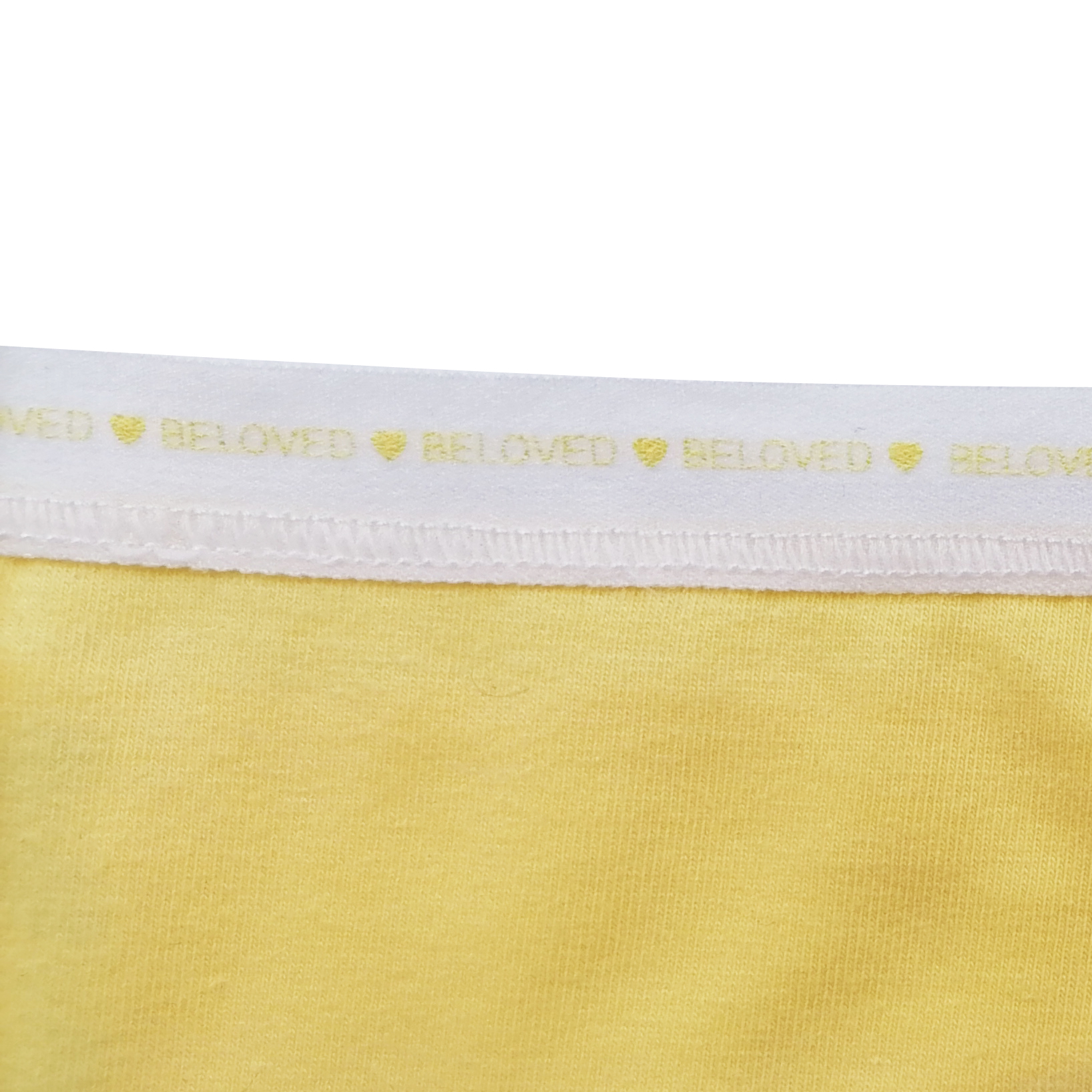 women thongs cotton spandex plain color customize color stitch label