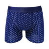 men underwear long length customize all over print cotton spandex boxers shorts