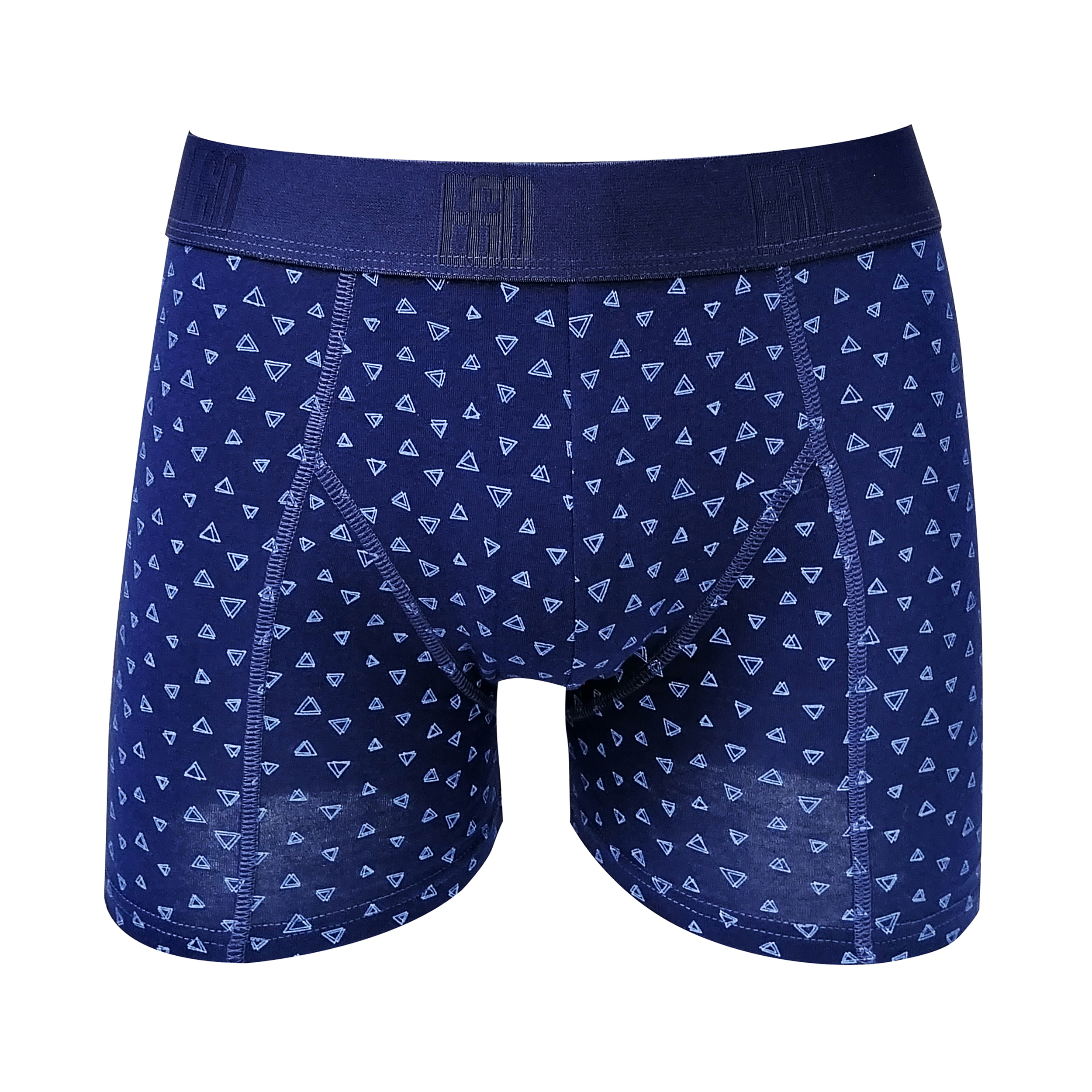 men underwear long length customize all over print cotton spandex boxers shorts