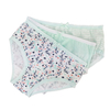 100%cotton baby underwear kids briefs panties all over print lace design