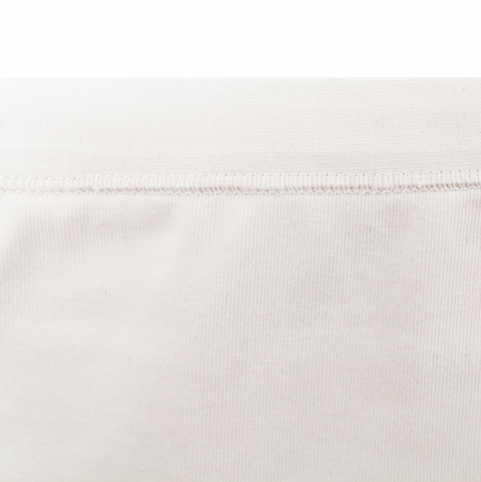 plain color women panties customize small logo print cotton fabric