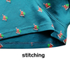 customize all over print woven label men boxers shorts briefs fashion print