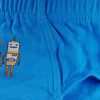 customize cartoon robert print boys briefs comfort cotton kids underwear