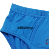 customize cartoon print 2pack boys briefs kids underwear cotton elastane
