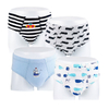 Customize Logo Multi Color Pure Cotton Plain Boys Briefs Underwear