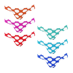 lovely women thongs customize all over print ladies lingries bikini