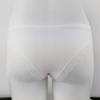 plain color women panties customize small logo print cotton fabric