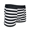yarn dye strip print soft knitt cotton spandex men uderwear boxers shorts