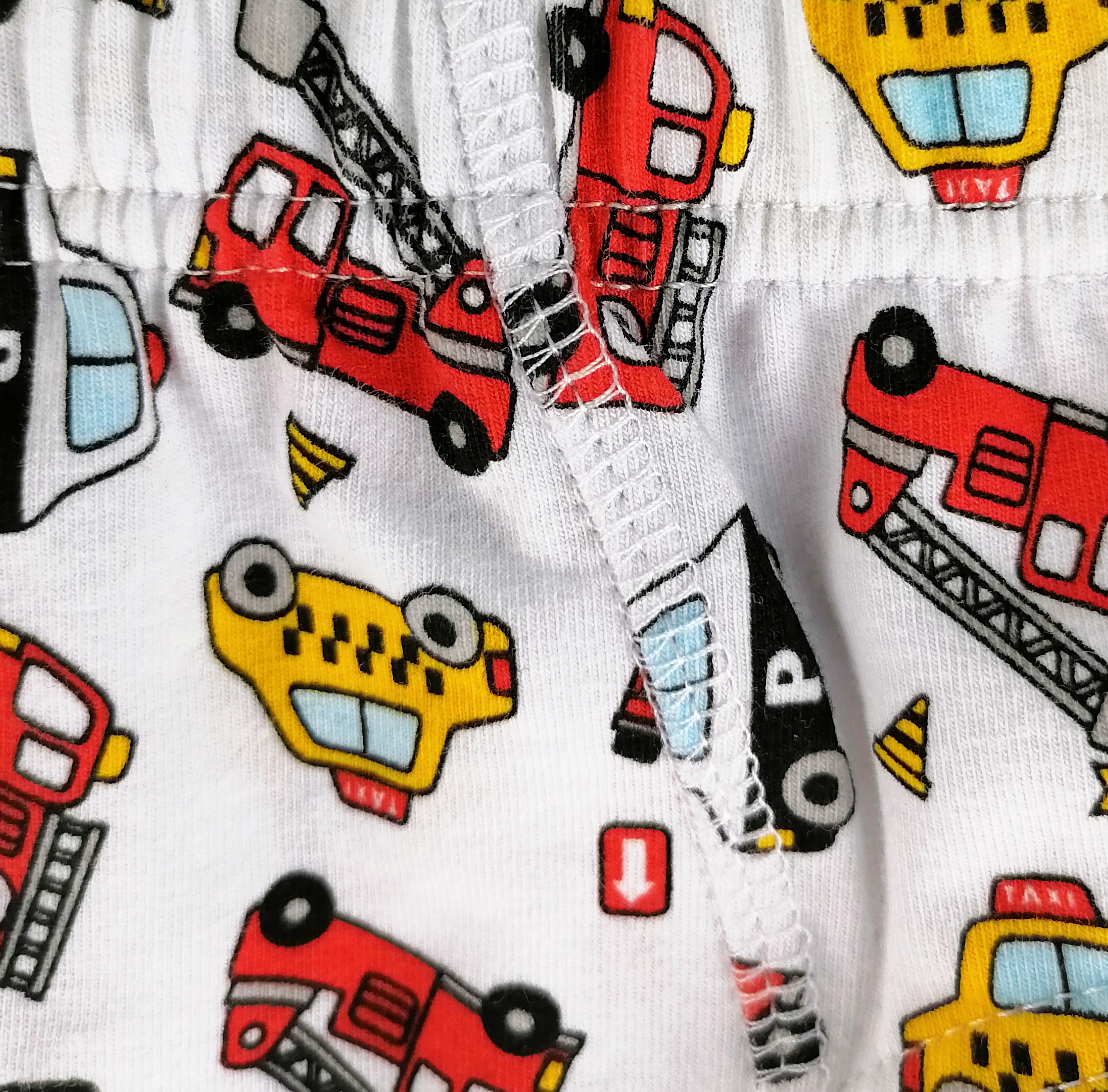 customize cartoon car print cotton spandex boys briefs underwear