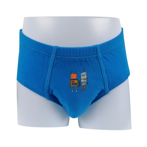 customize cartoon robert print boys briefs comfort cotton kids underwear