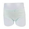 G2001 100%cotton strip print cute girls underwear baby briefs panty OEM ODM