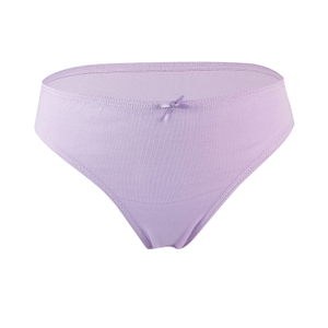 ODM OEM customize color ladies bikini breathable cotton spandex women underwear