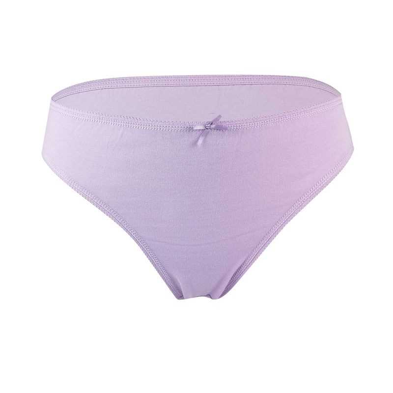 ODM OEM customize color ladies bikini breathable cotton spandex women underwear