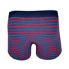 strip print breathable cotton elastane customize logo men boxers shorts