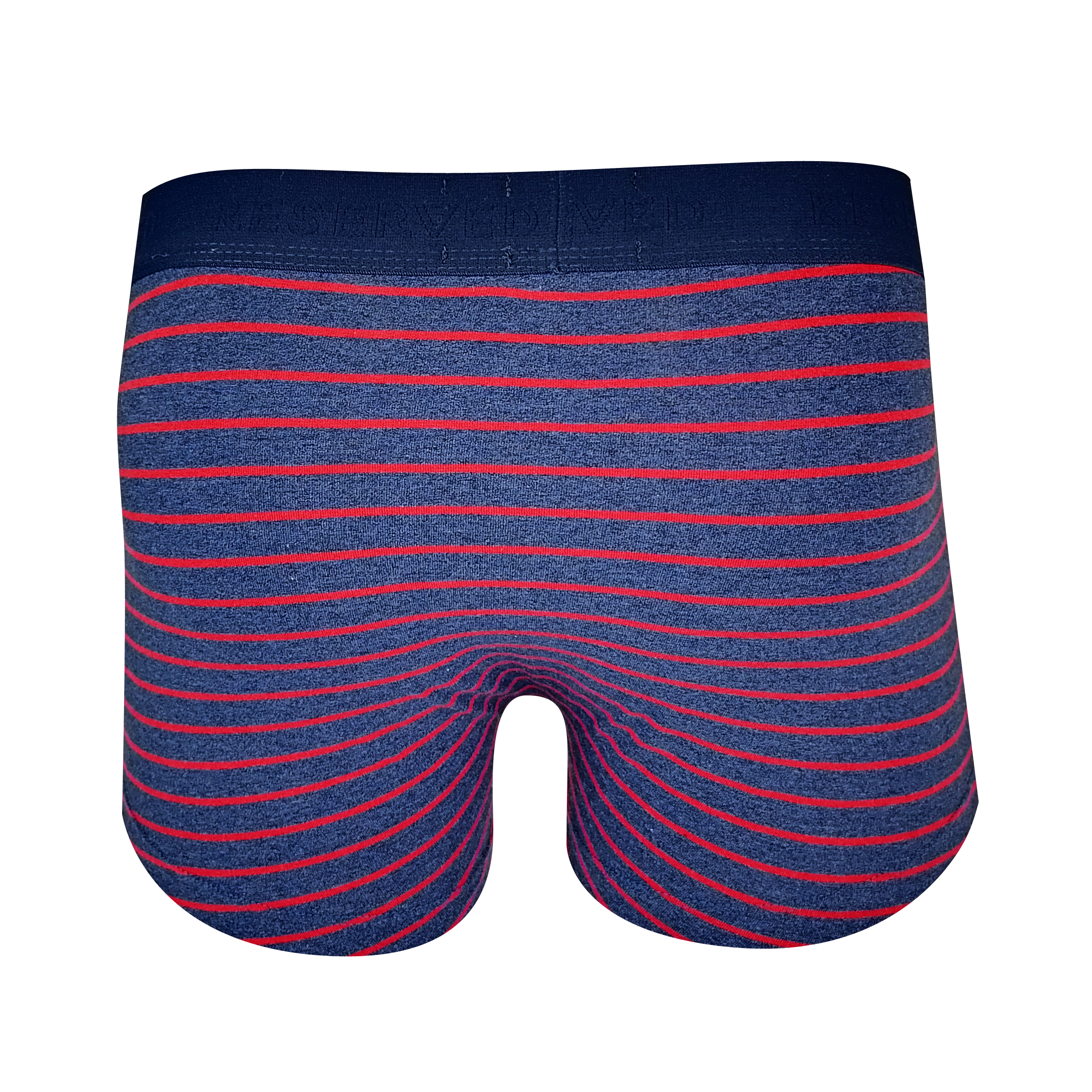 strip print breathable cotton elastane customize logo men boxers shorts
