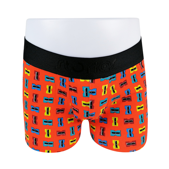 OEM ODM AOP organic cotton little kids underwear boxers briefs