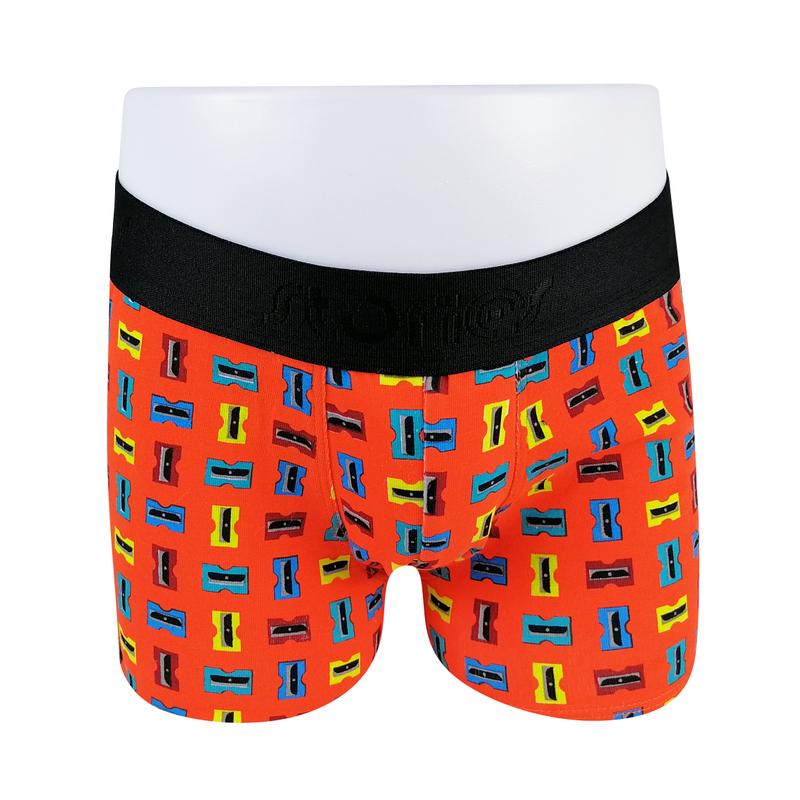 OEM ODM AOP organic cotton little kids underwear boxers briefs