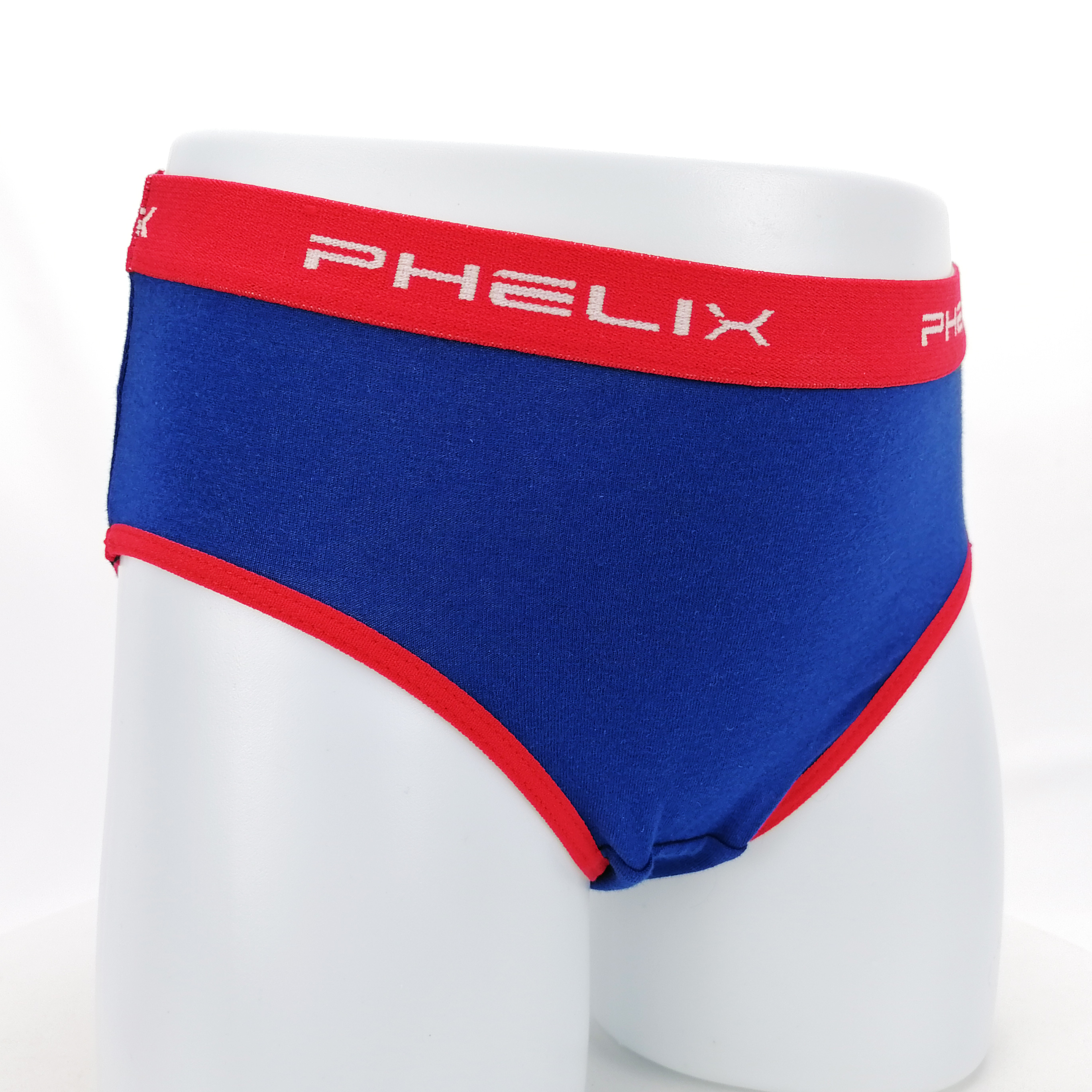 sports girls underwear jacquard logo soft cotton spandex teen kids briefs