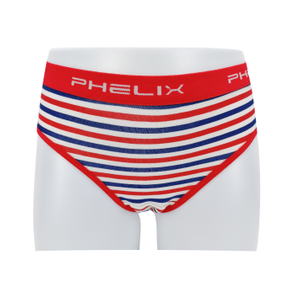 all over print breathable cotton spandex OEM ODM girls underwear briefs