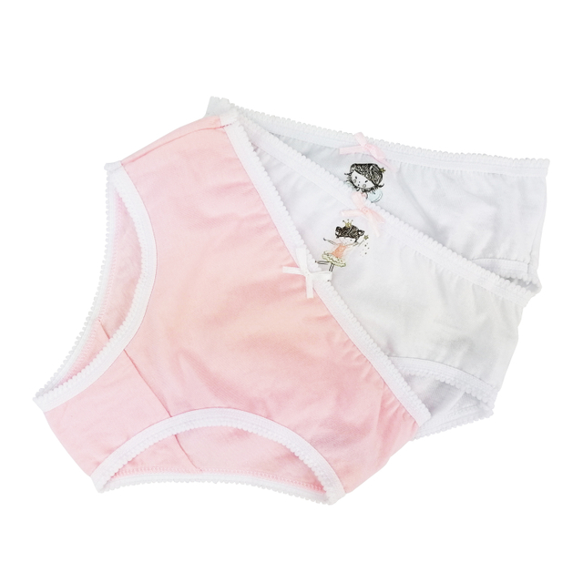 OEM ODM whotelsale kids underwear lovely print cute design little girls panties