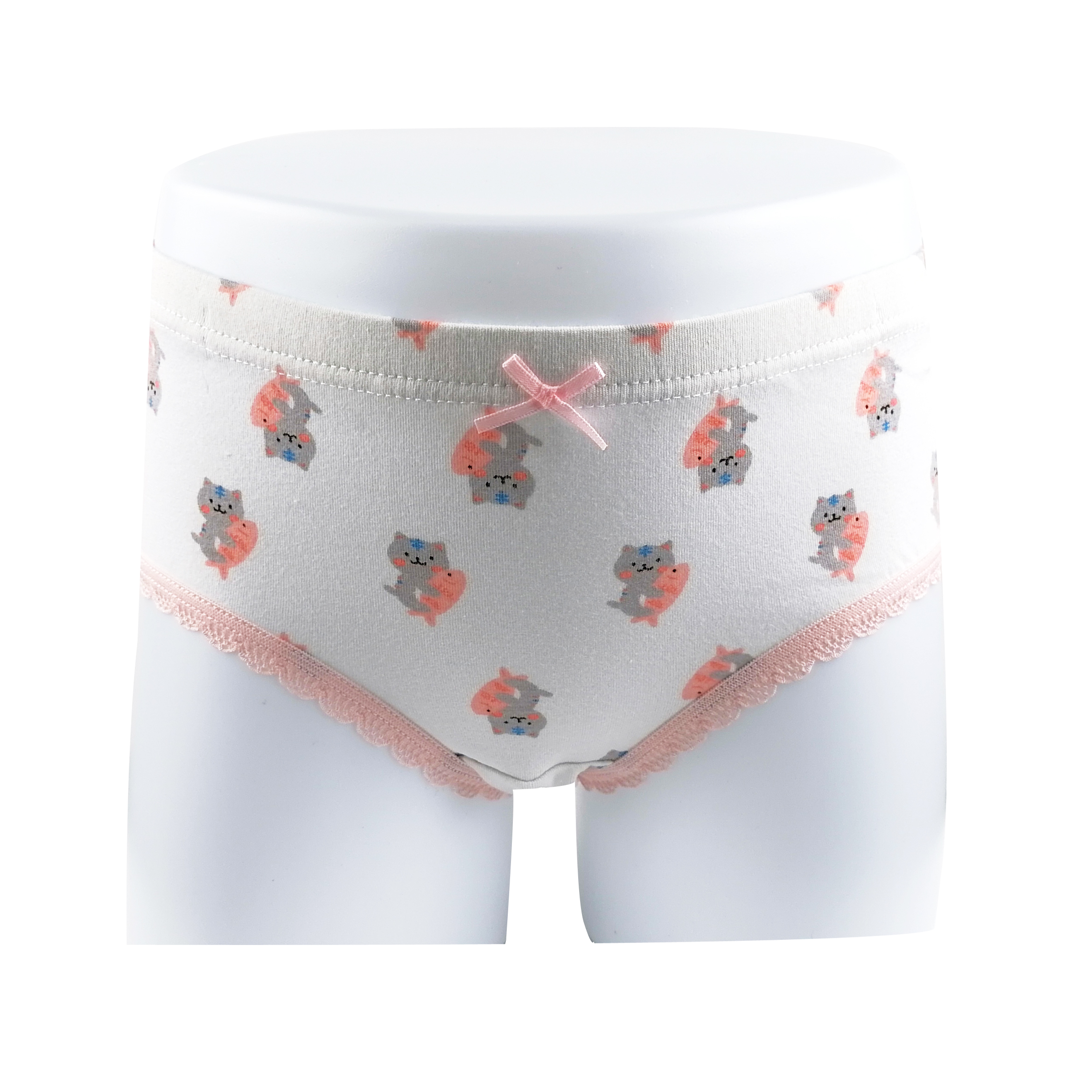 2pack kids underwear customize cute print soft cotton girls briefs panties