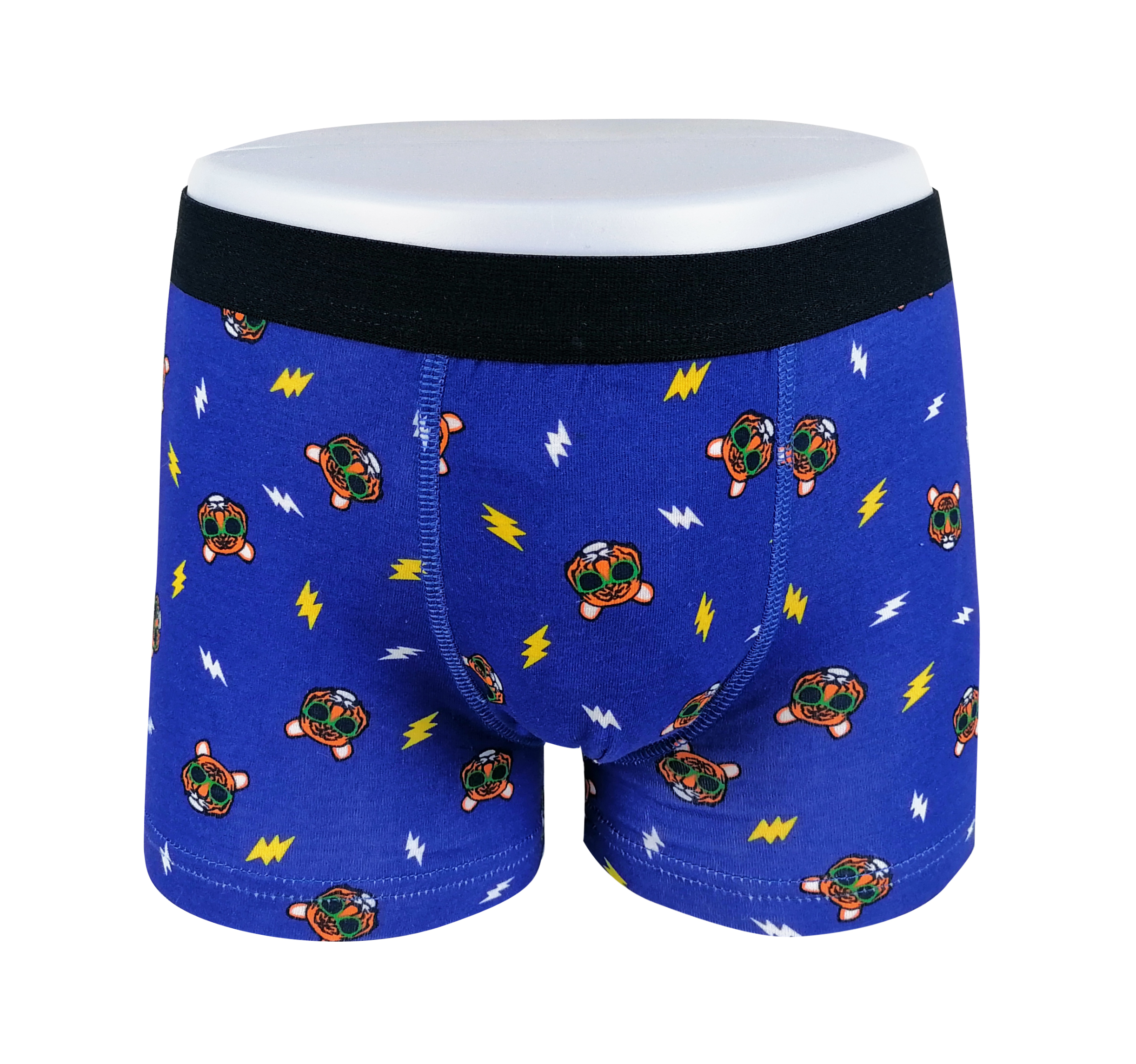 all over print OEM ODM customize logo boys boxer underwear