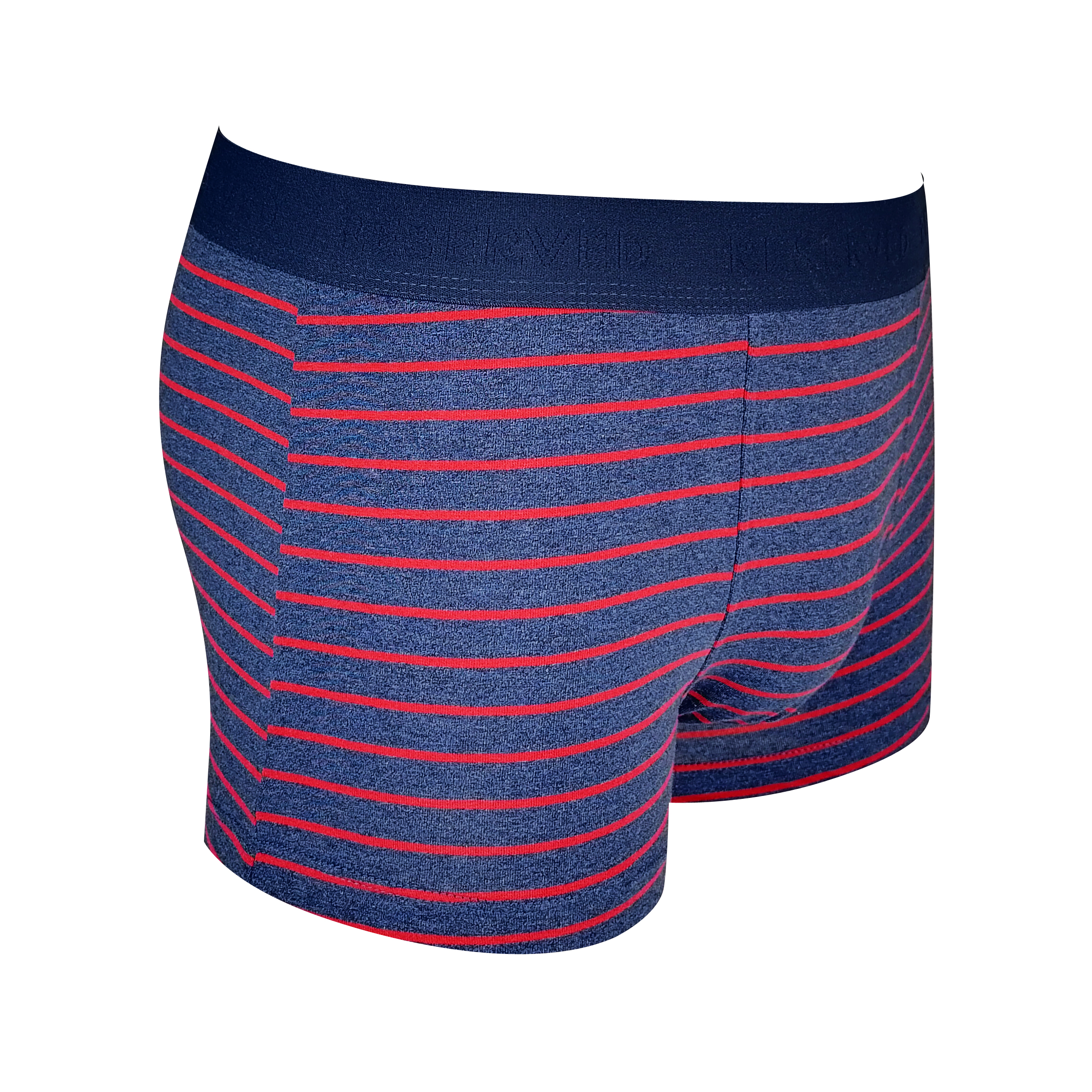strip print breathable cotton elastane customize logo men boxers shorts