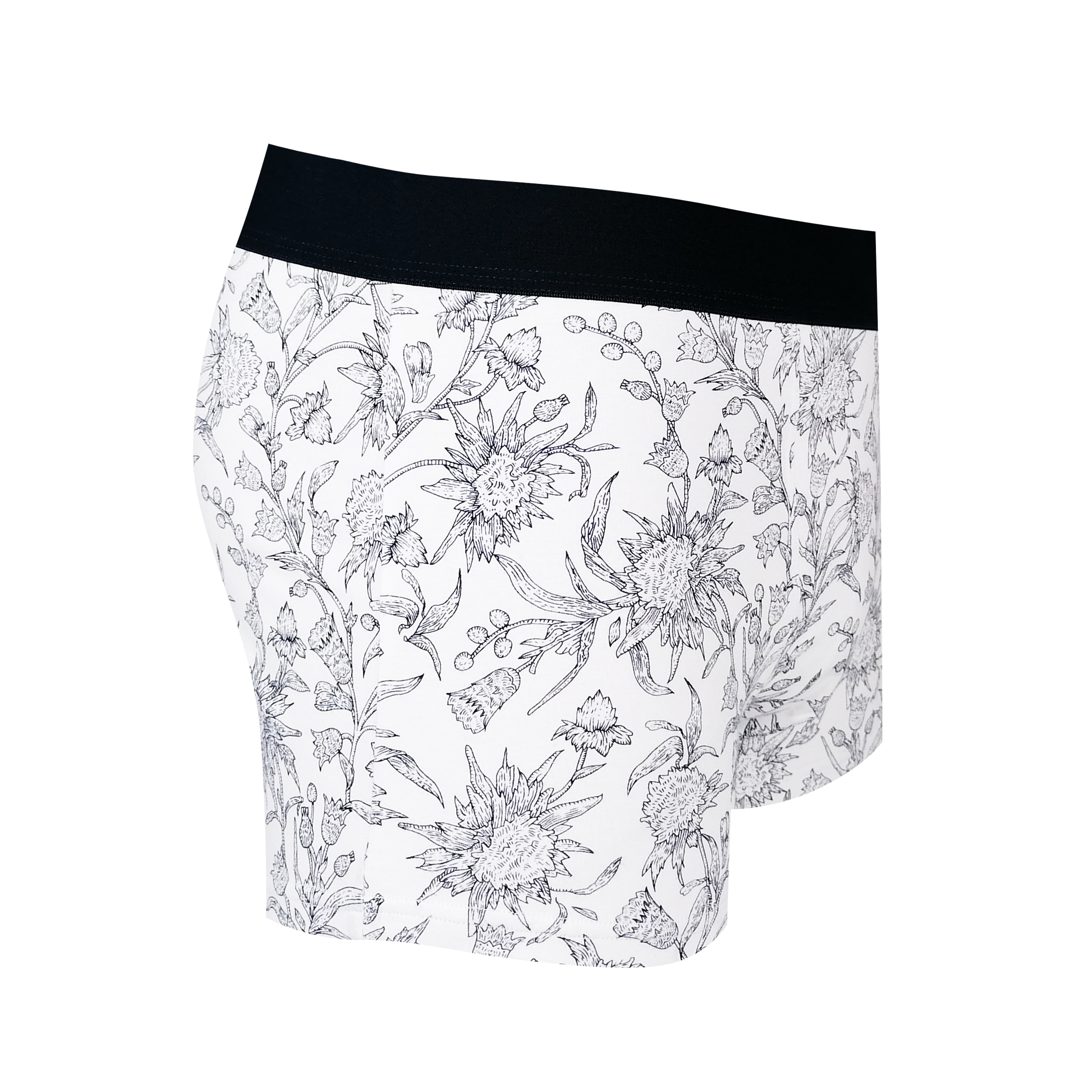 OEM ODM all over print cotton elastane young men boxers knitt underwear