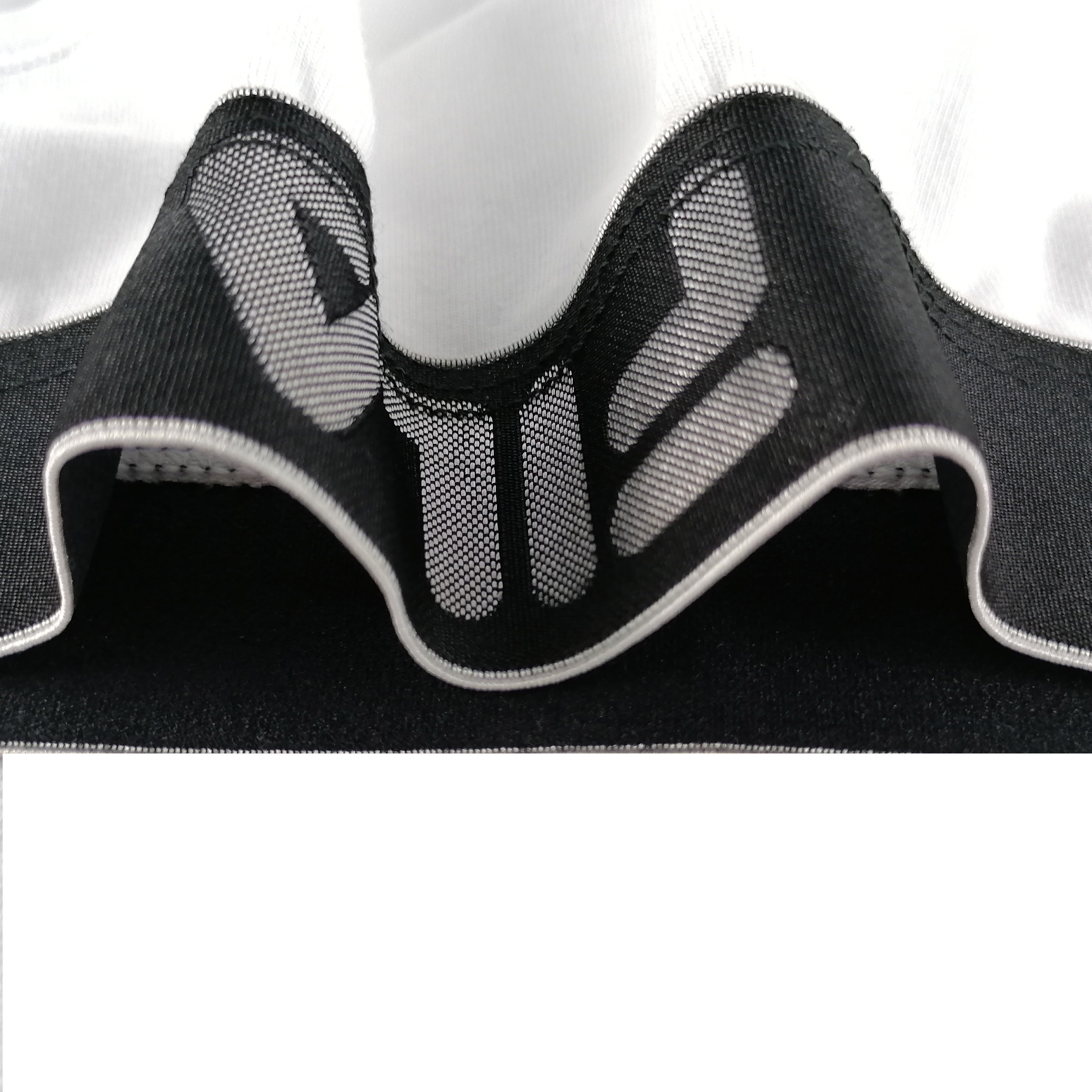 customize logo shinny waistband knitt cotton elastane OEM ODM plain color women brief panties
