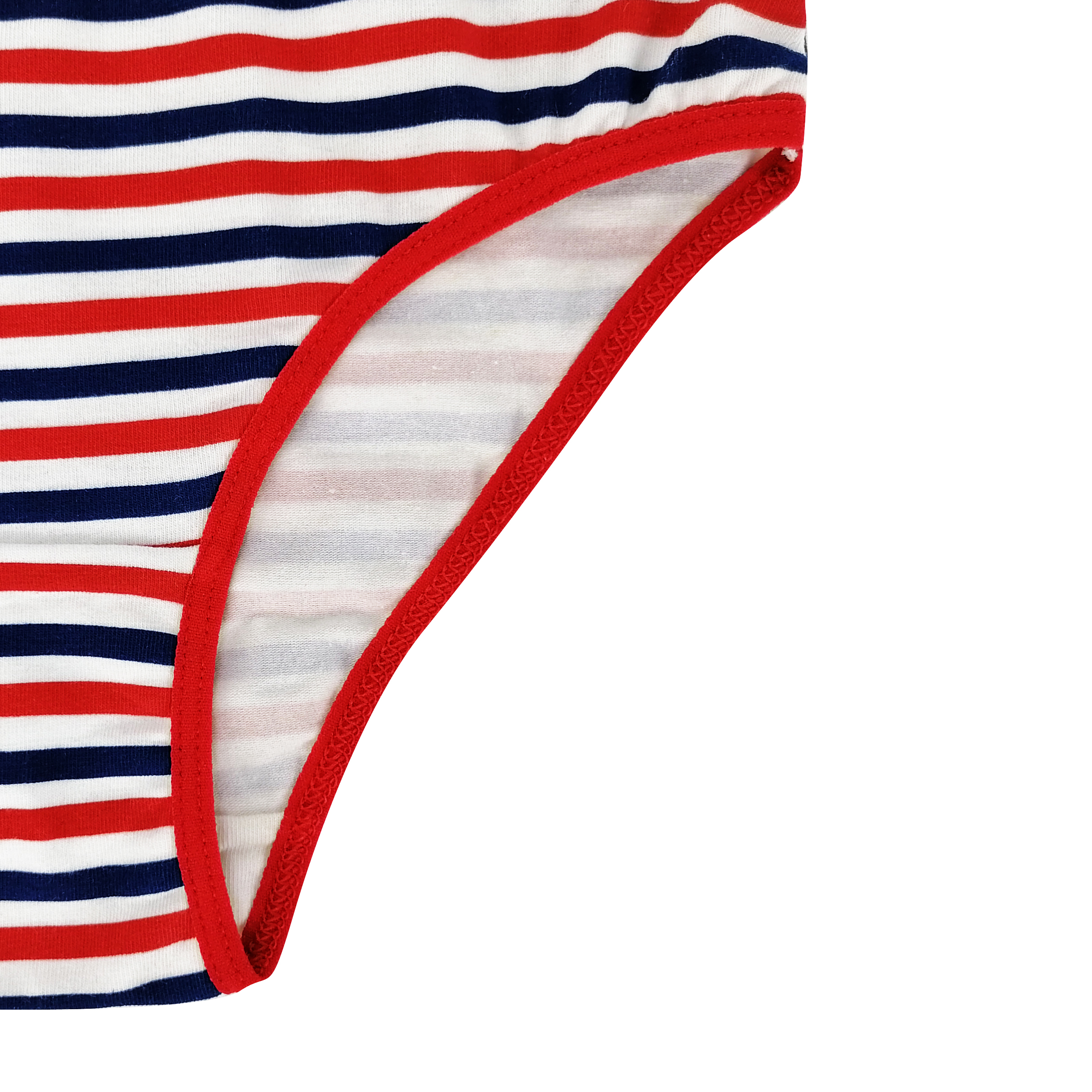 all over print breathable cotton spandex OEM ODM girls underwear briefs