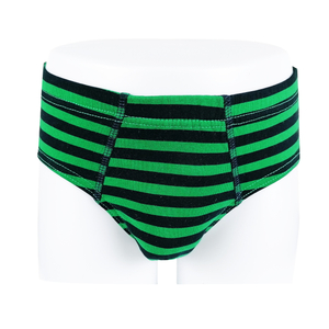 strip print comfort cotton OEM high quality 10 years boys briefs underwear