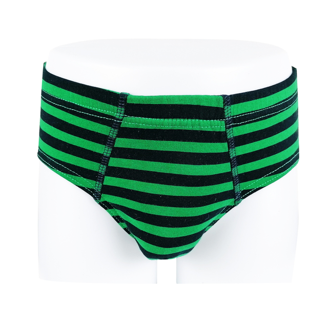 strip print comfort cotton OEM high quality 10 years boys briefs underwear