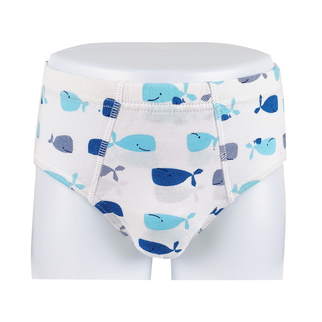 customize all over print cartoon print cotton spandex 10 years teen boys briefs