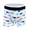 OEM customize all over print cute fish pattern boys underwear