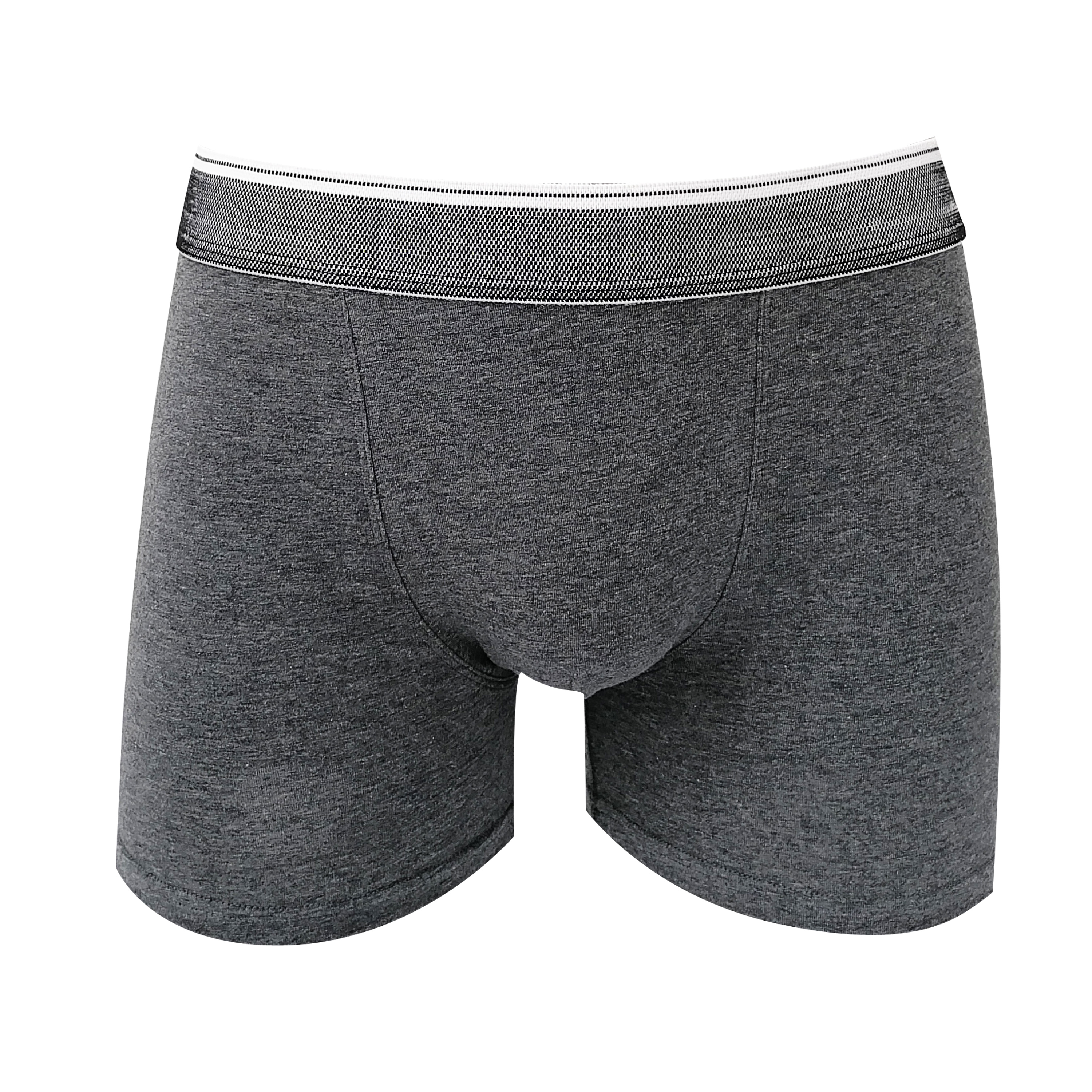 3 pack classic style men boxers comfort cotton spandex underwear