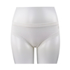 plain color women panties customize small logo print cotton fabric